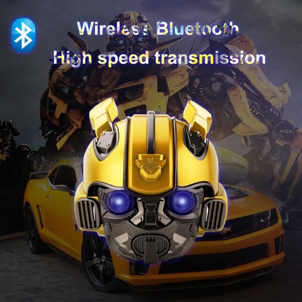 Шлем чмяля Bluetooth Бесправадная міні-дынамік Партатыўныя стэрэадынамікі для FM-радыё USB Mp3 TF Smart 3