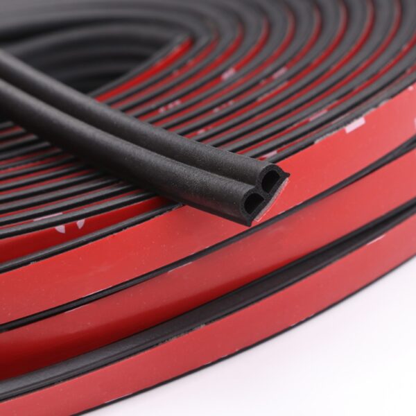 Car Sticker Car Door Seal Strips Shape B Weatherstrip Rubber Seals Sound Insulation Sealing Automobiles Interior 1