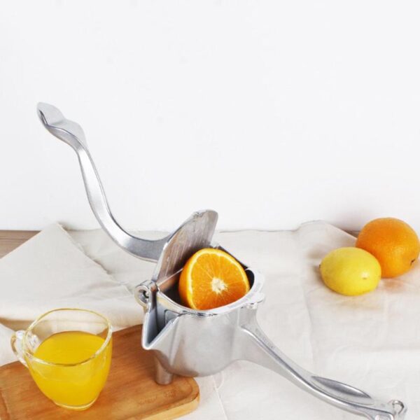 DIY ผลไม้คั้นน้ำผลไม้คู่มืออลูมิเนียมมินิ Citrus Juicer ส้มมะนาวผลไม้ Squeezer เครื่องบดน้ำผลไม้สด 1