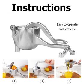 Stainless Steel Manual Lemon Juicer - image 7