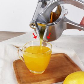 Stainless Steel Manual Lemon Juicer - image 1