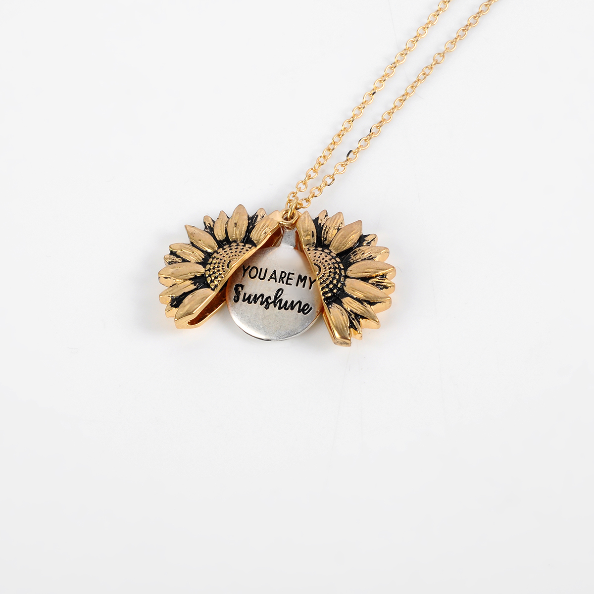 You Are My Sunshine Necklace Sunflower Necklace Gift for Her Valentines Day  Gift Necklaces for Women - Etsy