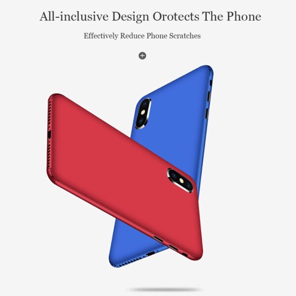 Для iPhone 5s 7 8 Plus X XS MAX Аднатонная плёнка з лёдам Поўнае цела 1