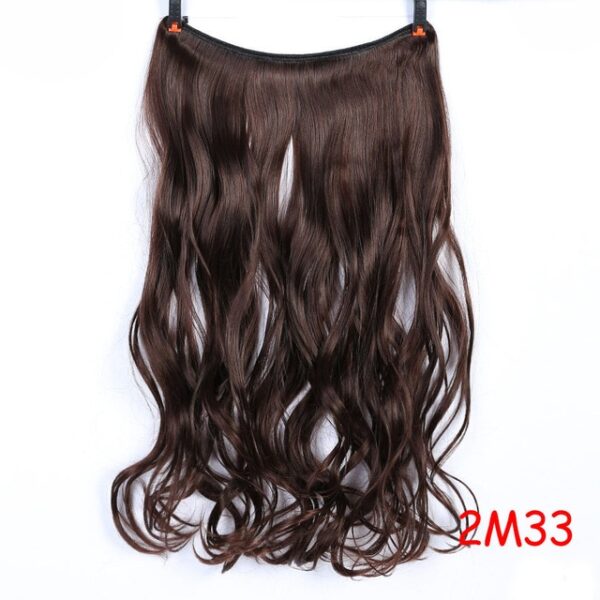 JINKAILI 24 Women Invisible Wire No Clips in Fish Line Hair Extensions Straight Wavy Long Heat 11.jpg 640x640 11