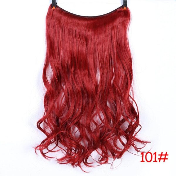 JINKAILI 24 Women Invisible Wire No Clips in Fish Line Hair Extensions Straight Wavy Long Heat 13.jpg 640x640 13