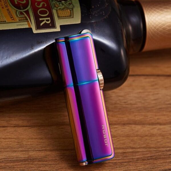 Jobon gas lighter three blue flames jet torch lighter metal windprood men s smoking gift 3.jpg 640x640 3