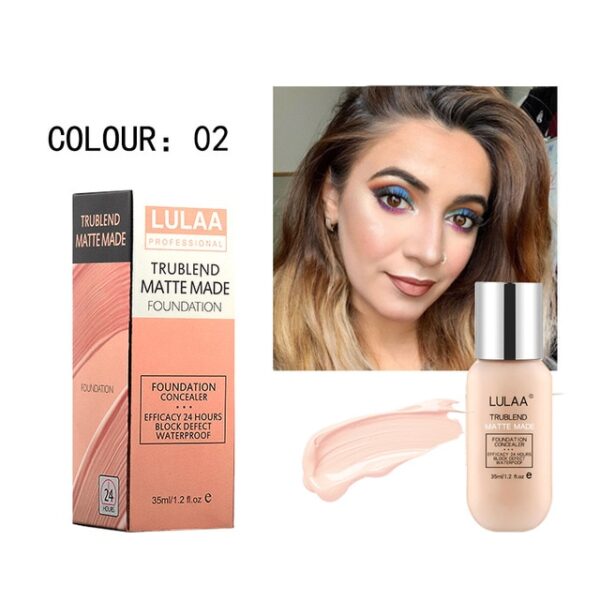 LULAA Makeup Foundation Liquid Երկարակյաց Full Coverage Դեմքի Քողարկիչ Base Matte Cushion Foundation Cosmetic BB 1.jpg 640x640 1