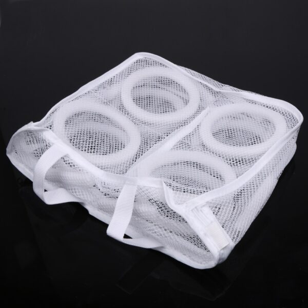 Laundry Bag Shoes Organizer Bag for shoe Mesh Laundry Shoes Bags Dry Shoe Home Organizer Portable 4