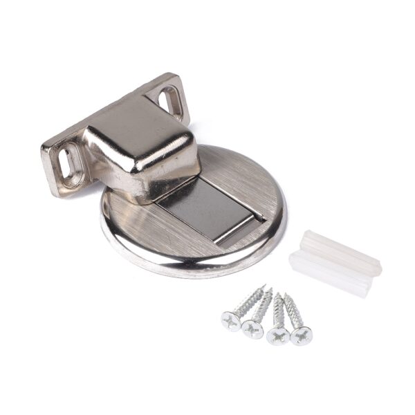 Magnetic Door Holder Stopper Invisible Doorstop Wall Floor Mount Safety Catch Stainless Steel Door Suction Bedroom 4