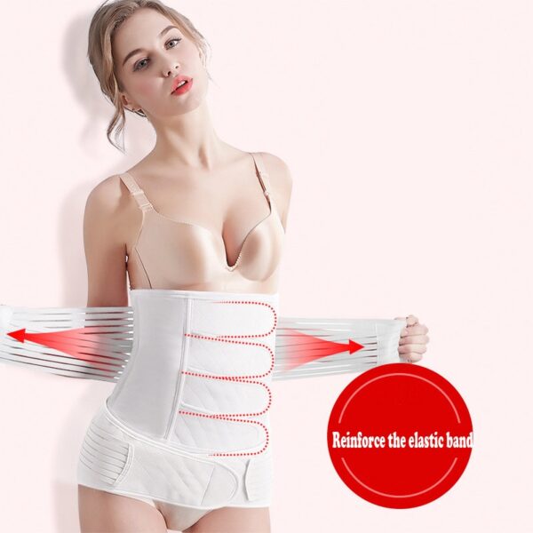 Maternity belt 4pieces breathable gauze with high elasticity after the delivery goods for pregnant women 1