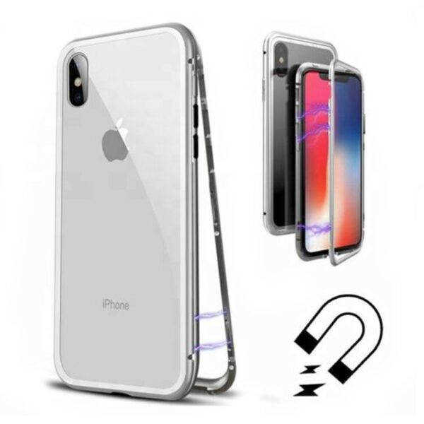 Metal Magnetic Adsorption Case For iphone 11 XR 7 8 Plus X XS Pro Max 6 2