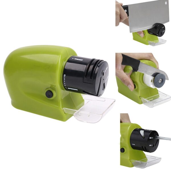 Multifunctional Motorized Knife Sharpener Quick Electric Kitchen Knife Sharpening Stone Tools Kitchen Knifes Accessories 2