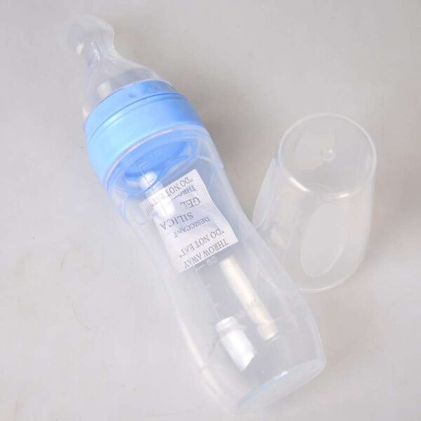 Newborn Baby Bottle Leak proof Food Dispensing Spoon 120ml Juice Cereal Feeding Bottle Spoon Food Supplement 1.jpg 640x640 1