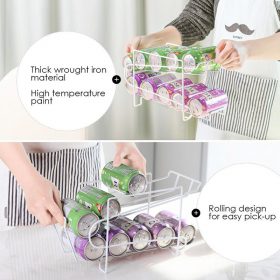 Double Layer Can Rack Holder - image 5