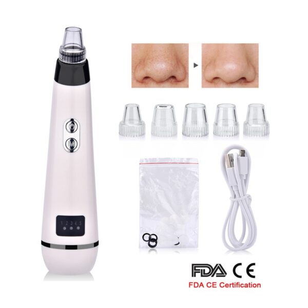 Pore Cleaner Nose Blackhead Remover Face Deep T Zone Acne Pimple Removal Vacuum Suction Facial Diamond 3