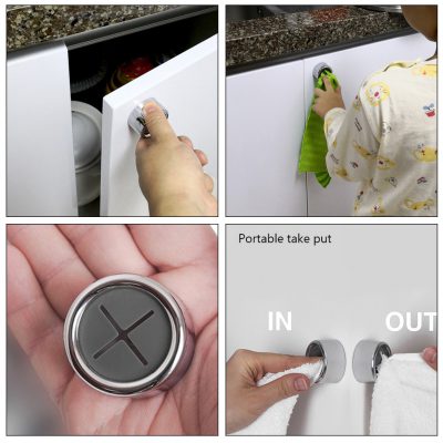 Ang Smart Towel Holder - Push And Grip, Ang Smart Towel Holder - Push And Grip