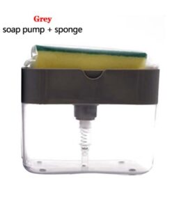 Soap Dispenser Soap Pump Sponge Caddy New Creative Kitchen 2 in 1 Manual Press Liquid Soap.jpg 640x640