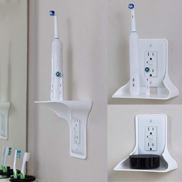 Switch Socket Rack Socket Shelf 8 port US Standard Multi function Bathroom AC Power Outlet Shelf 1