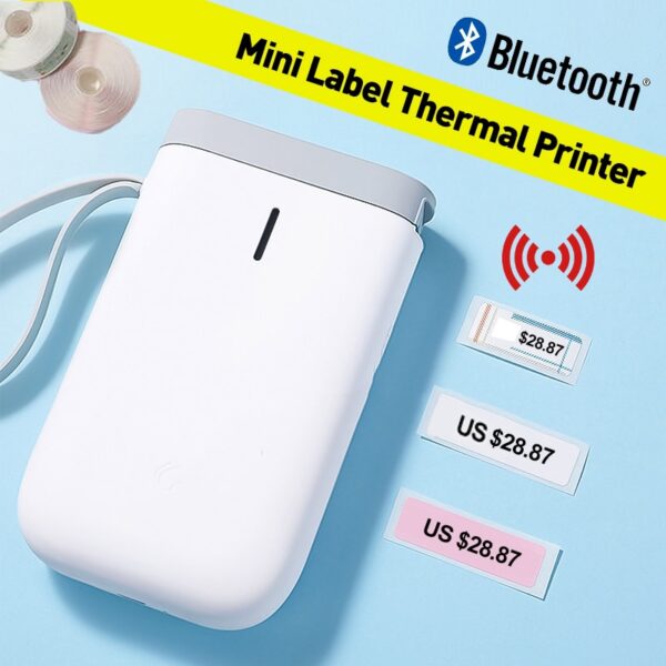 Wireless label printer Portable Pocket D11 Label Printer Portable BT Thermal Label Printer Home Use Office