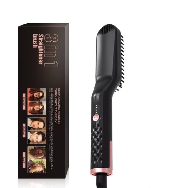 3 in1 Beard Straightener Quick Heater Electric Straightener Curls Hair Comb Brush Men Women Multifunctional Hair.jpg 640x640