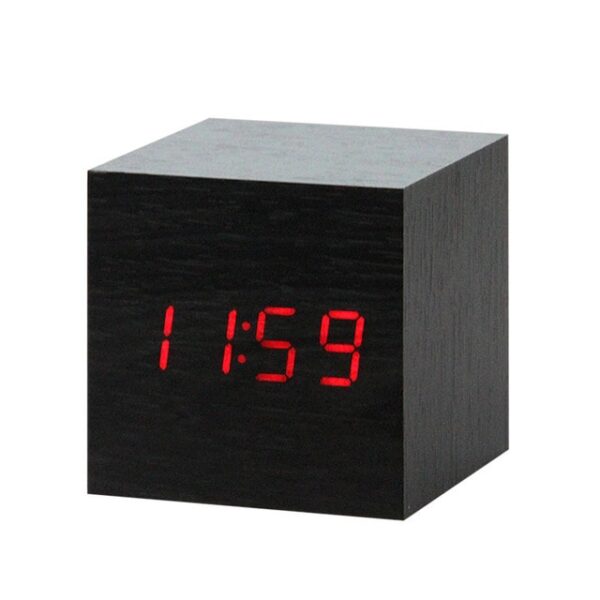 LED Wooden Alarm Clock Watch Table Voice Control Digital Wood Despertador Electronic Desktop USB AAA Powered 3.jpg 640x640 3