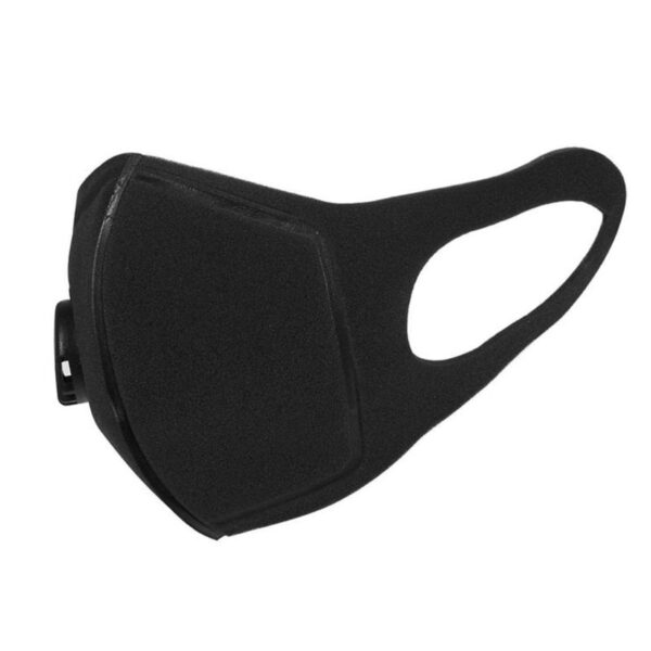 ຜູ້ຊາຍ Anti Anti Dust Mask Anti PM2 5 ມົນລະພິດໃບ ໜ້າ ທີ່ເປັນມົນລະພິດທາງປາກ ສຳ ລັບເຮັດ ໜ້າ ກາກວາວ ດຳ Breathable Valve Mask 4