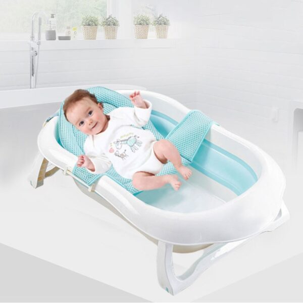 Newborn Baby Folding Bath Tub Baby Swim Tubs Bath Body Washing Portable Foldable Children Eco friendly 1