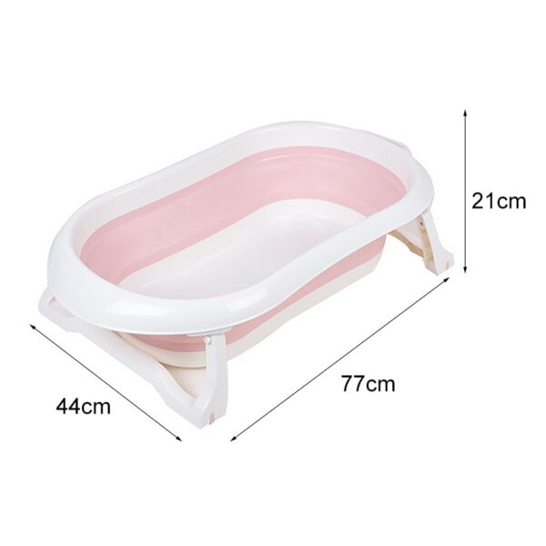 Newborn Baby Folding Bath Tub Baby Swim Tubs Bath Body Washing Portable Foldable Children Eco friendly 3