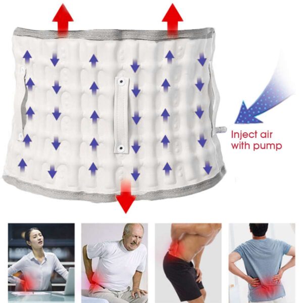Spinal Air Traction Lumbar Support Massage Belt Body Relaxation Brace Physio Decompression vertebra Massage Back Pain 1