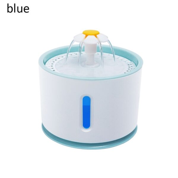 2 4L Cat Dog Water Fountain Automatic LED Electric USB Dog Pet Mute Drinker Feeder Bowl 2.jpg 640x640 2