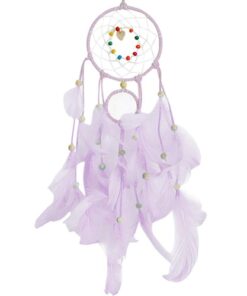2 Meters Lighting Dream catcher hanging DIY 20 LED lamp Feather Crafts Wind Chimes Girl Bedroom 3.jpg 640x640 3