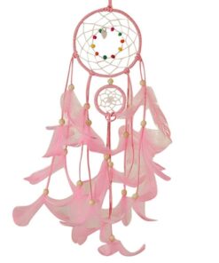 2 Meters Lighting Dream catcher hanging DIY 20 LED lamp Feather Crafts Wind Chimes Girl Bedroom 4.jpg 640x640 4