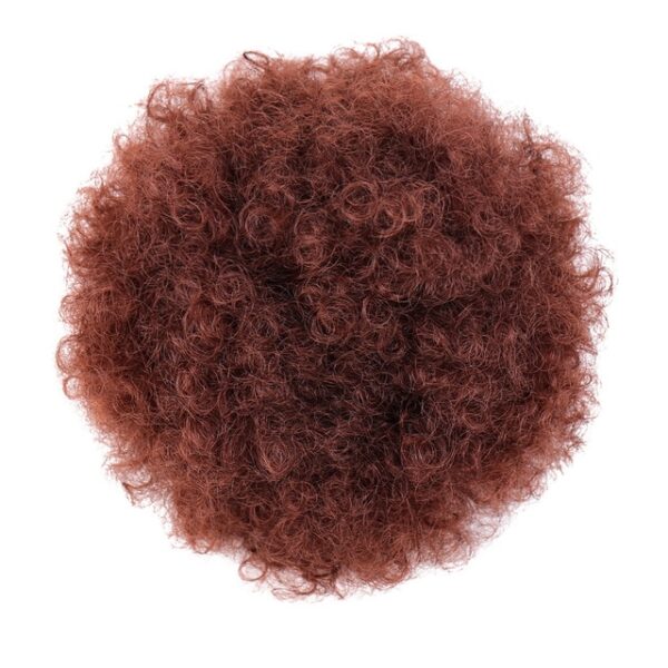 DIFEI Puff Afro Curly chignon Wig Ponytail Drawstring Short Afro Kinky Pony Tail Clip In on 3.jpg 640x640 3