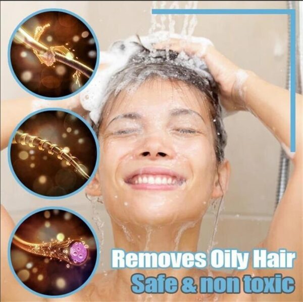 Koyulaştırıcı Şampuan Bar El Yapımı Fallopia Multiflora Zencefil Saç Şampuan Sabunu Saç Dökülmesine Karşı Saç Derisi Bakım Onarımı 4