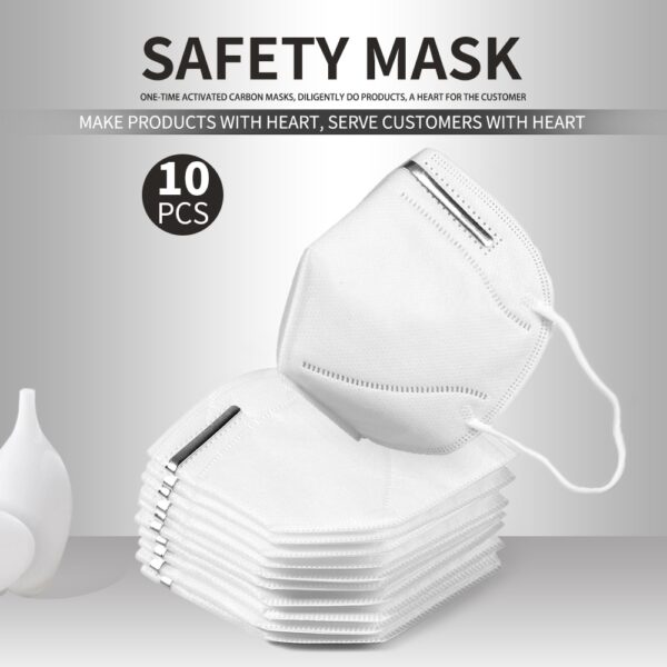 Fast Delivery 10 5Pcs Safety Protective mouth Mask Anti Pollution Virus KN95 Anti fog mask Respirator 1