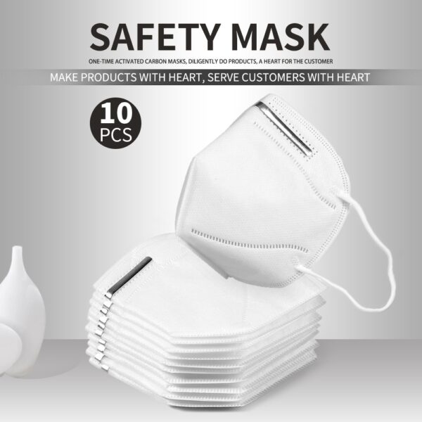 Paspas nga Paghatud 10 5Pcs Kaluwasan Panalipdan nga maskara sa baba Anti Pollution Virus KN95 Anti fog mask Respirator 1