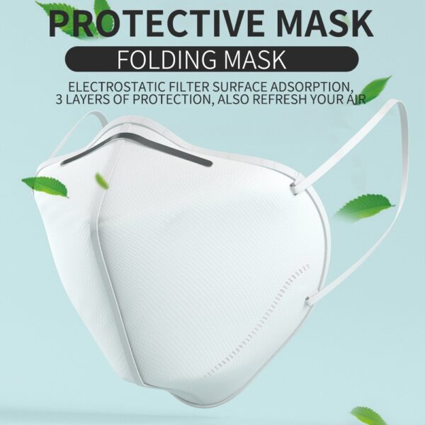Fast Delivery 10 5Pcs Safety Protective mouth Mask Anti Pollution Virus KN95 Anti fog mask Respirator