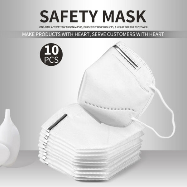 Fast Delivery 10 5Pcs Safety Protective mouth Mask Anti Pollution Virus KN95 Anti fog mask
