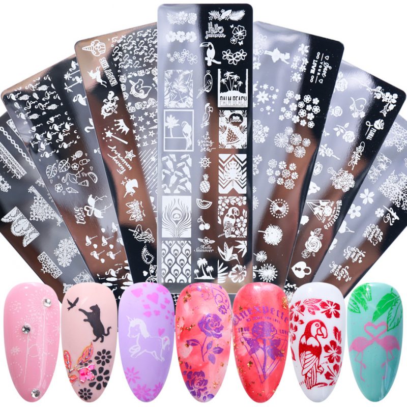 Nail Stamping Plates Kit Not sold in stores