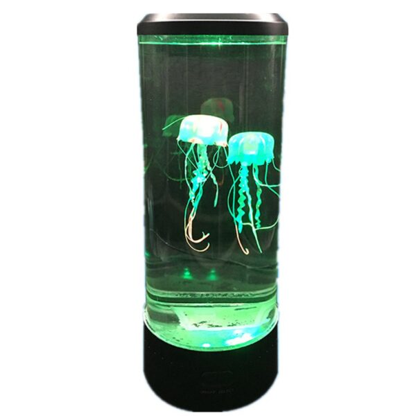 Led Jellyfish Night Light Home Aquarium Decoration Lights Bedside Lamp Creative Atmosphere Lights Fashion Beautiful USB 3