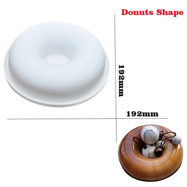 More Shape Silicone Cake Mold Round Donuts Shape Mousse Mold Dessert Baking Form Moulds Cake Decorating 13.jpg 640x640 13