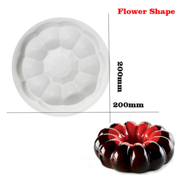 More Shape Silicone Cake Mold Round Donuts Shape Mousse Mold Dessert Baking Form Moulds Cake Decorating 4.jpg 640x640 4