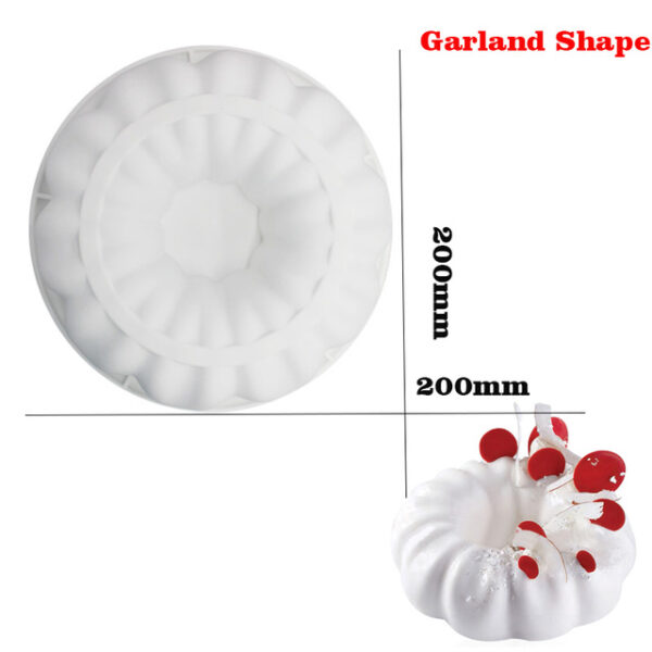 More Shape Silicone Cake Mold Round Donuts Shape Mousse Mold Dessert Baking Form Moulds Cake Decorating 5.jpg 640x640 5