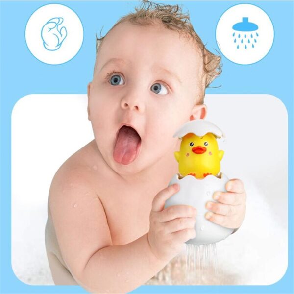 New Boys Girls 2 Styles Shower Toys Kids Swimming Shower Funny Toy Baby Cartoon Cute Duck 1