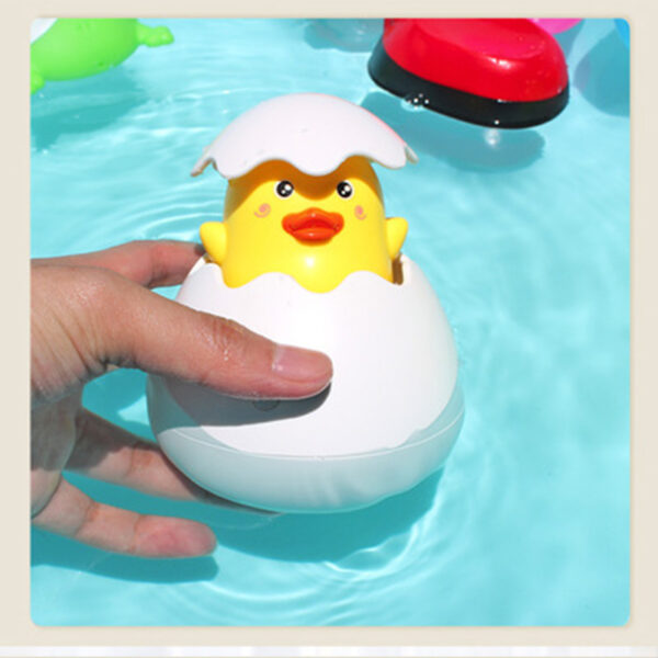 New Boys Girls 2 Styles Shower Toys Kids Swimming Shower Funny Toy Baby Cartoon Cute Duck 3