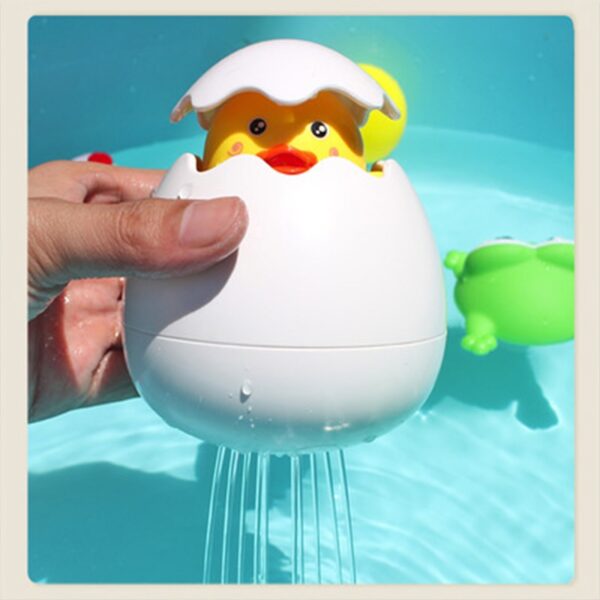New Boys Girls 2 Styles Shower Toys Kids Swimming Shower Funny Toy Baby Cartoon Cute Duck 4