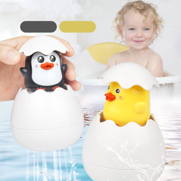 New Boys Girls 2 Styles Shower Toys Kids Swimming Shower Funny Toy Baby Cartoon Cute Duck