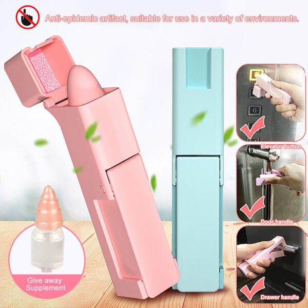 No Touch Open Door Assistant Portable Anti Germ Elevator Button Drawer Door Handle Assistant safety Contactless