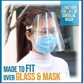 Full-Cover Anti-Droplets Face Shield - image 8