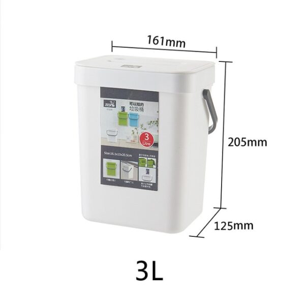 3 5L Waste Bin Kitchen Cabinet Door Hanging Trash Bin Trash Can Wall Mounted Bathroom Dustbin 1.jpg 640x640 1